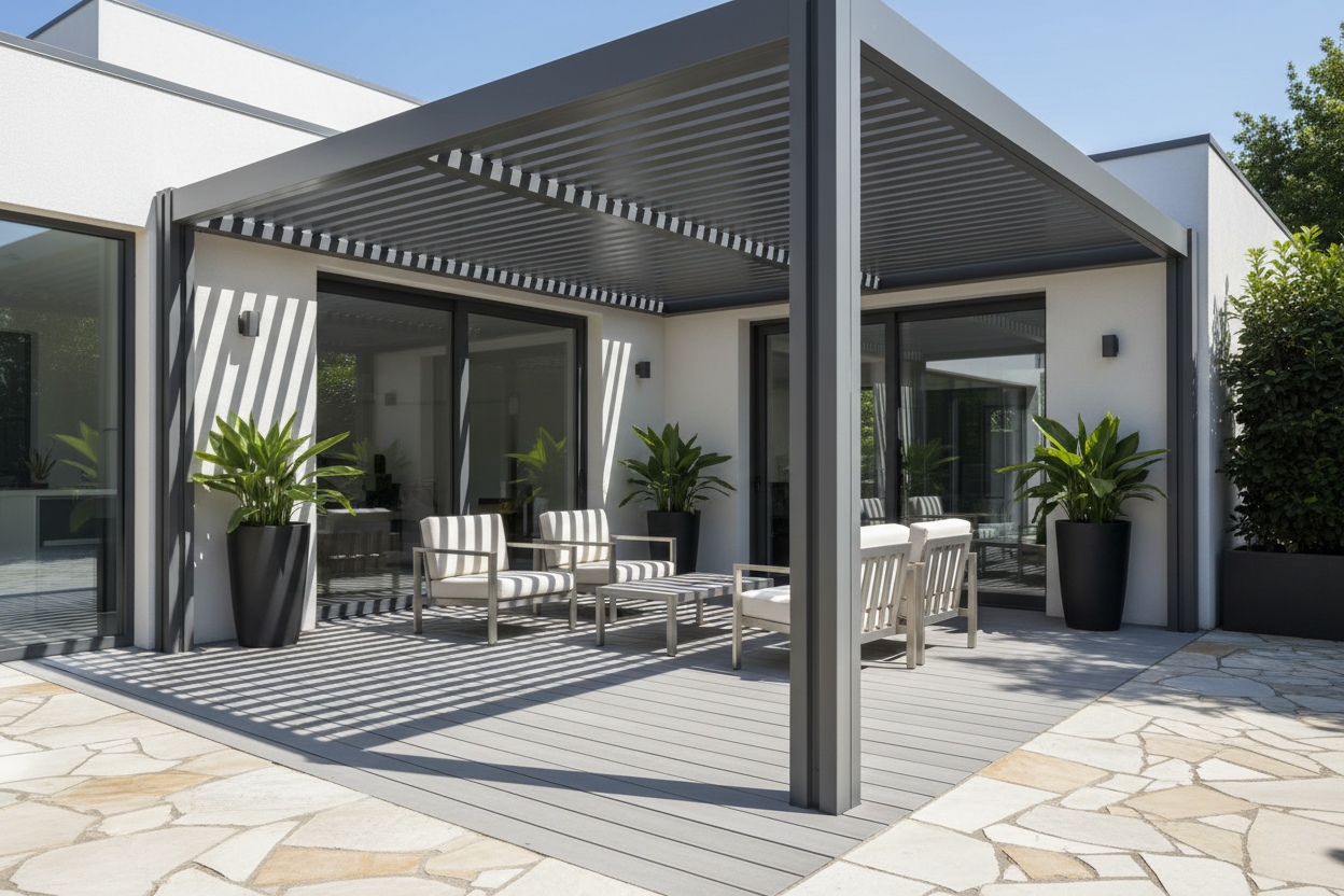 Louvered Pergola